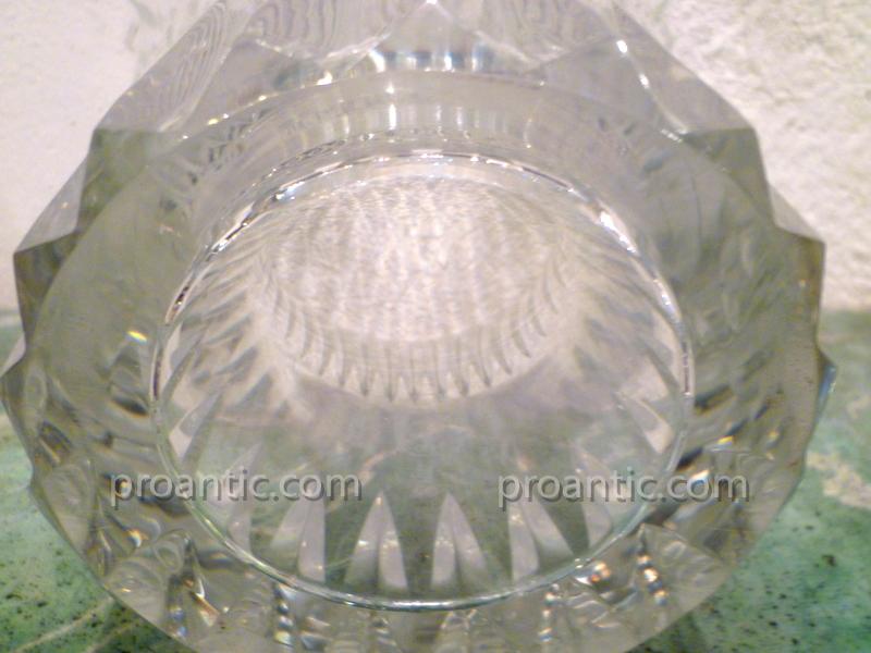 Stamped Baccarat Crystal Vase-photo-8