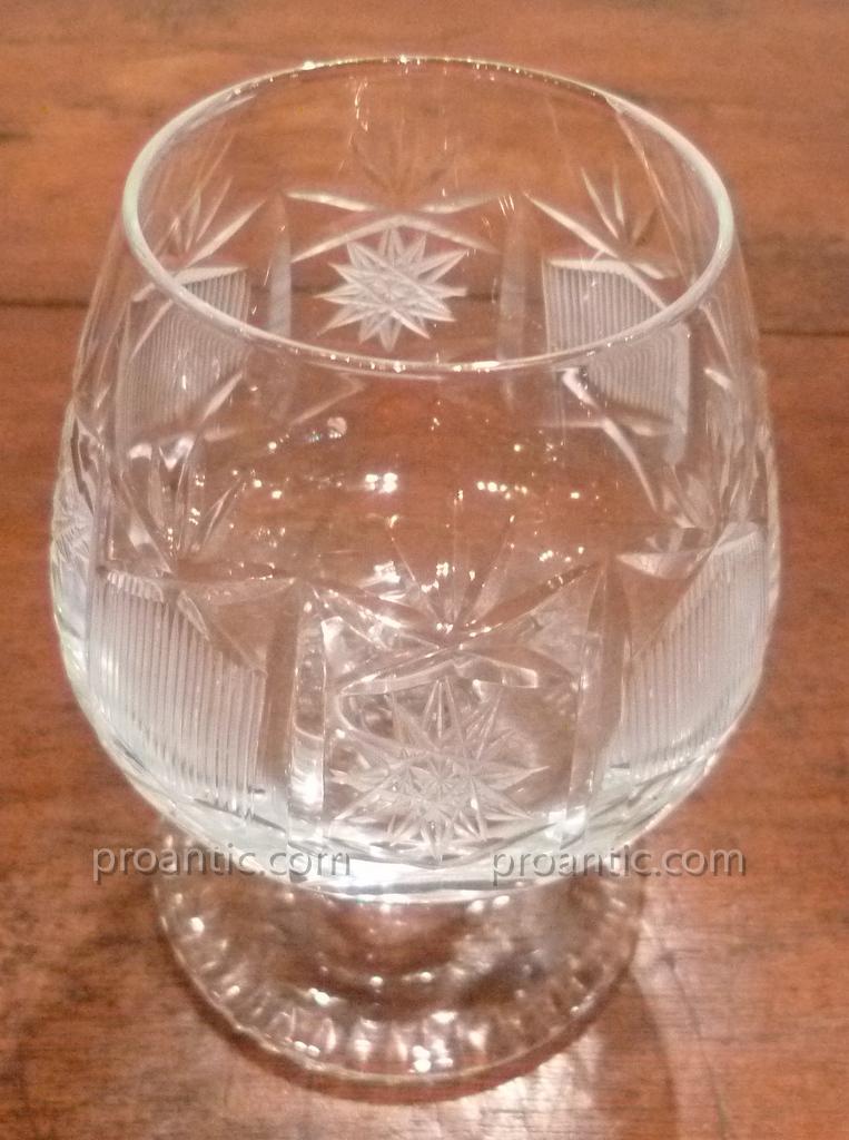 Verres Ballon en Cristal Taillé-photo-2
