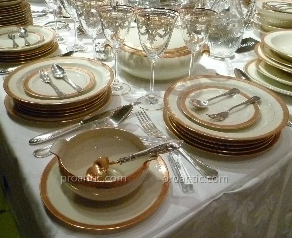 Service De Table En Porcelaine De Limoges-photo-2