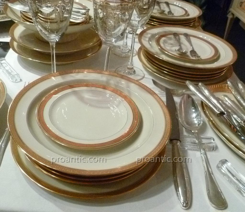 Service De Table En Porcelaine De Limoges-photo-7