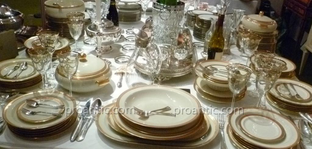Service De Table En Porcelaine De Limoges-photo-8