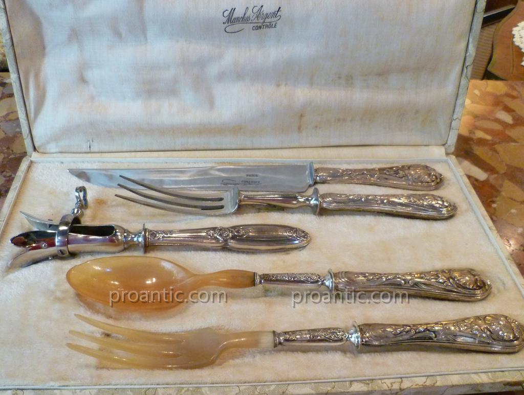 Couverts De Service Style Louis XV