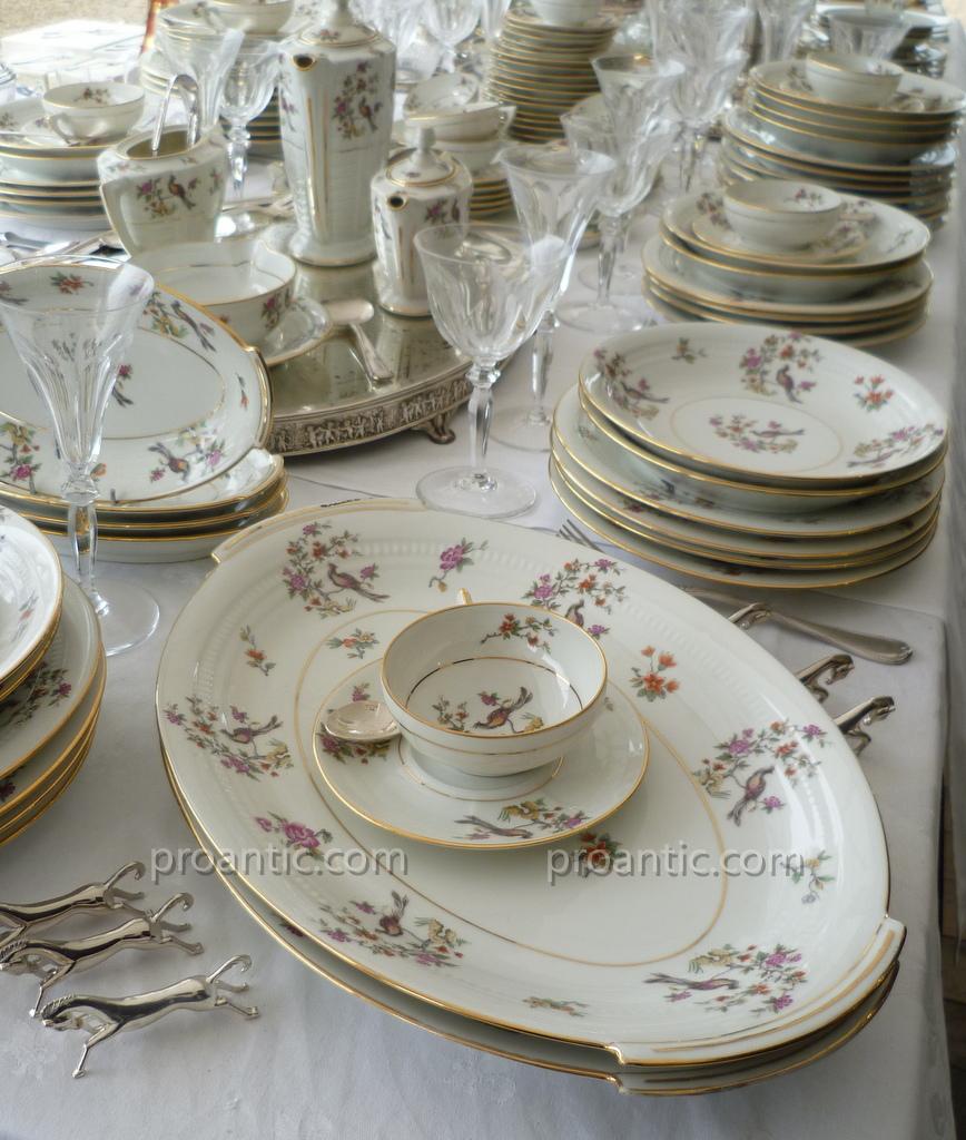 Service De Table En Porcelaine De Limoges-photo-7