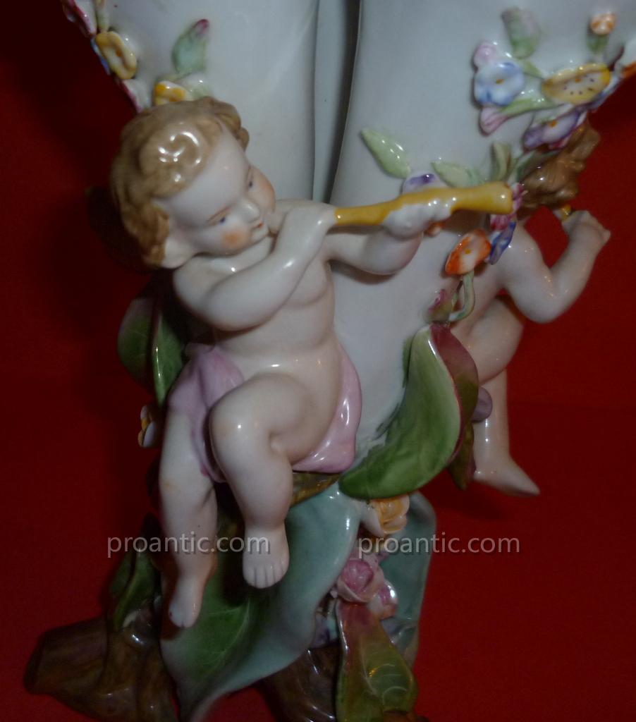 Triple Samson Porcelain Vase XIX-photo-4