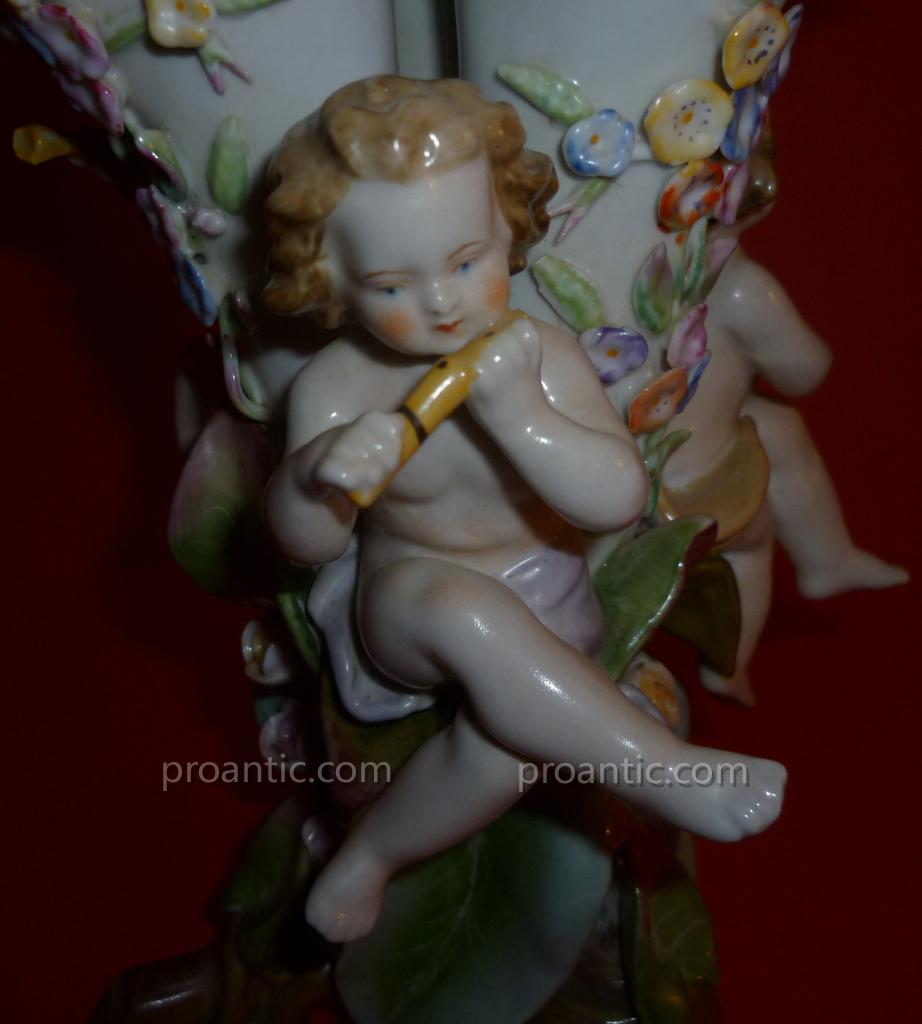 Triple Samson Porcelain Vase XIX-photo-1