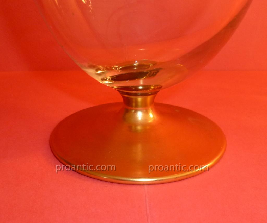 Small Gold Border Vase-photo-3