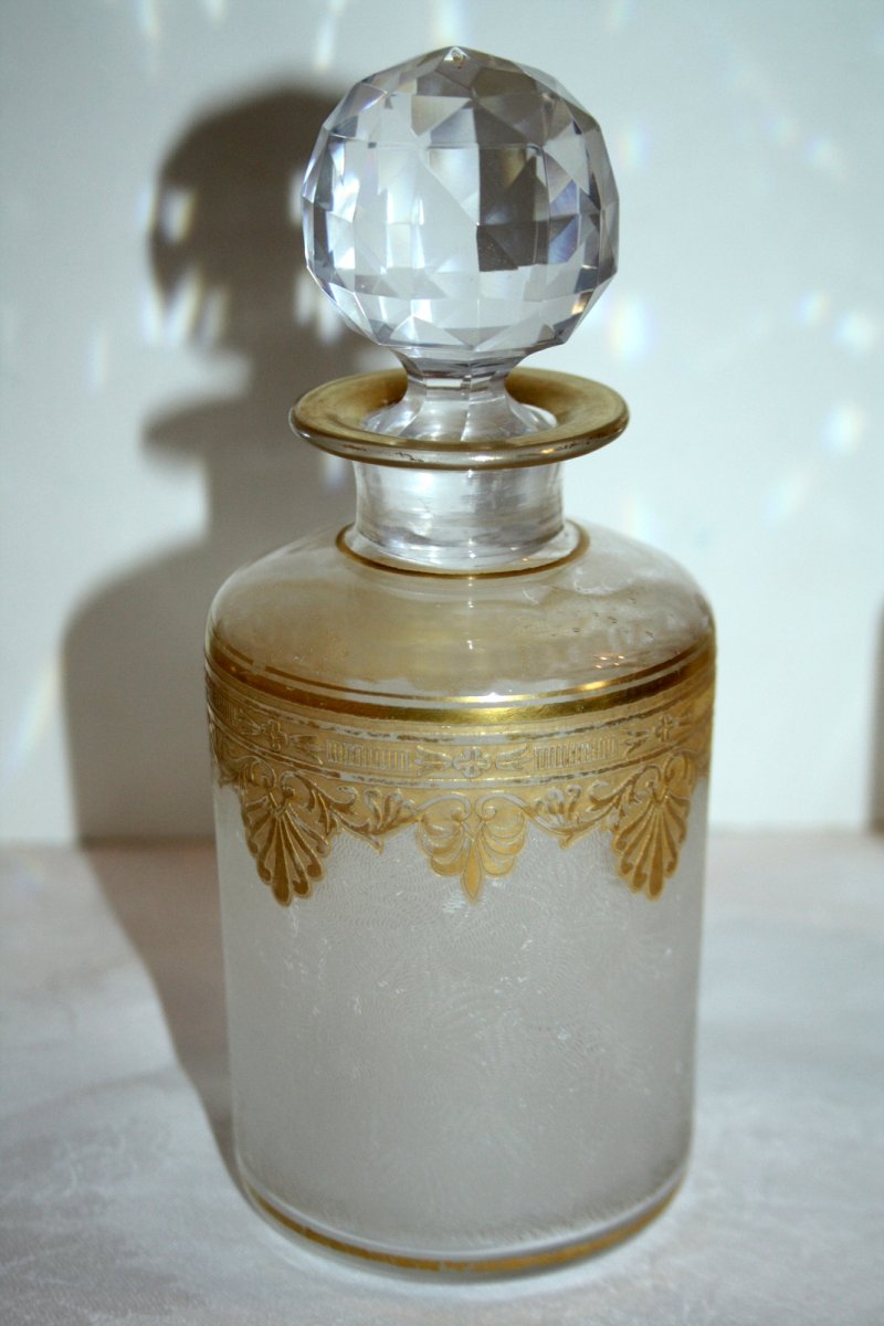 Garniture De Toilette Cristal Saint Louis XIX°-photo-2