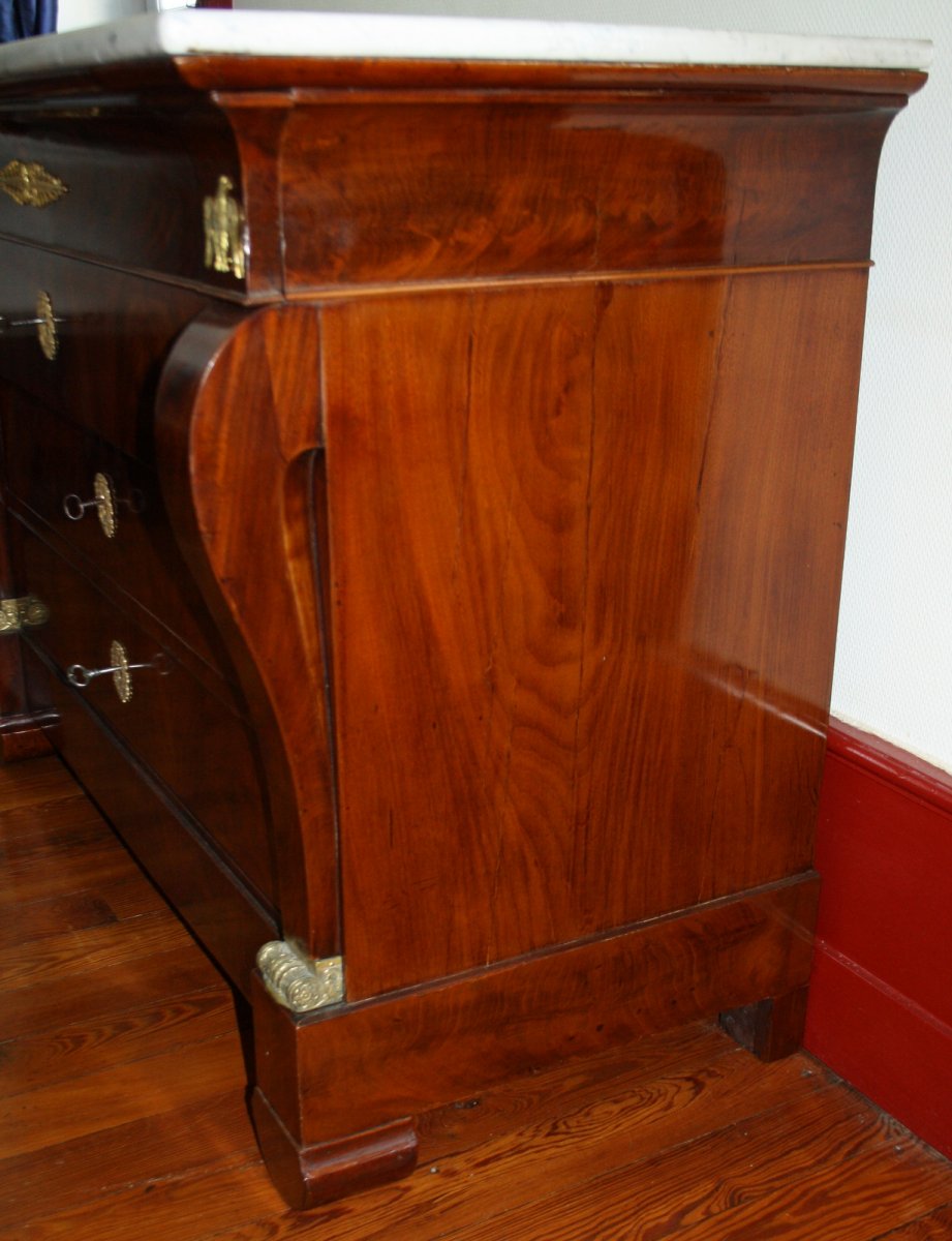 Empire Period Chest Of Drawers-photo-6