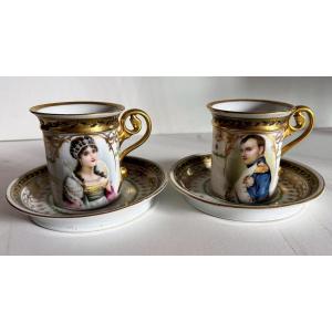 Tasses Napoléon Et Joséphine