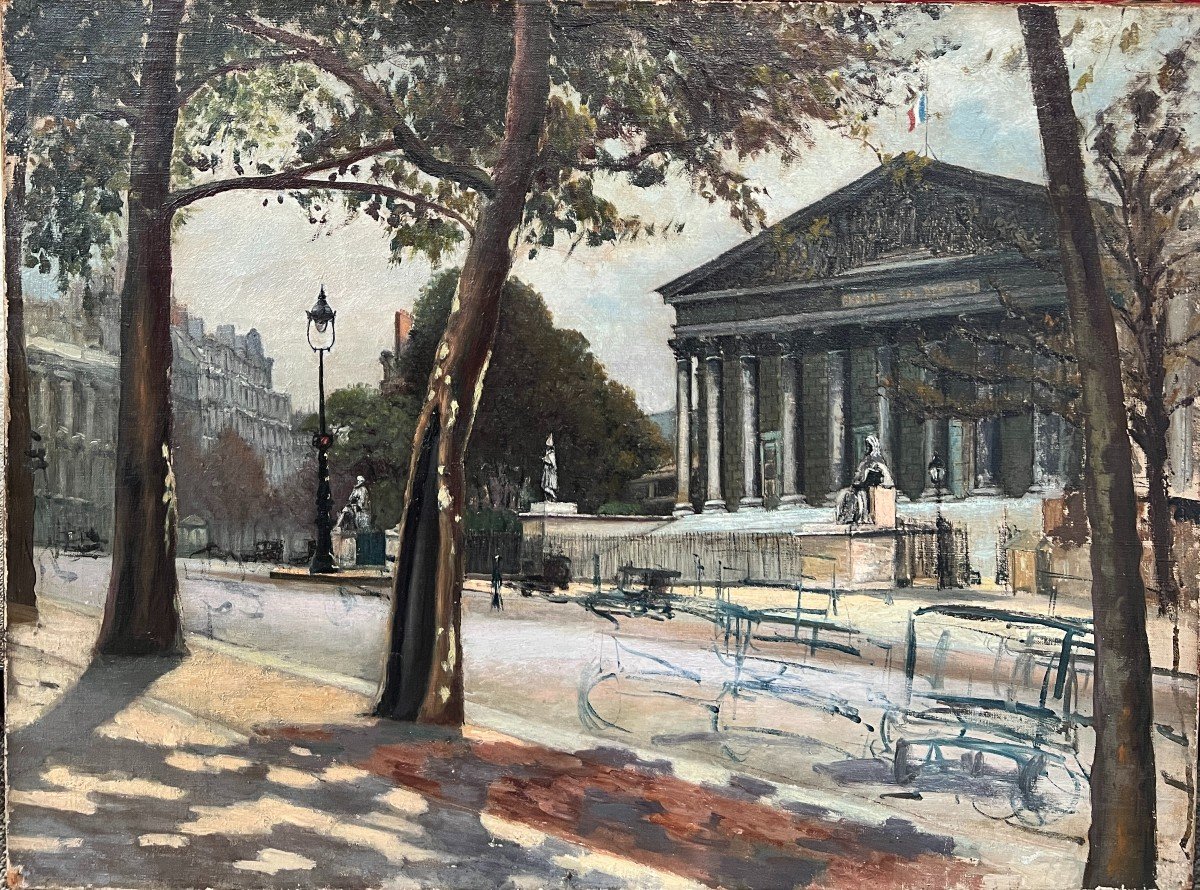 Ecole Française Vers 1930 - Paris, Le Palais Bourbon, Chambre Des Députés