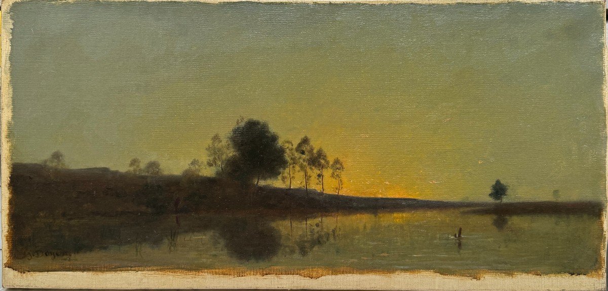 Gustave Doyen (1837-1923) - Crépuscule 