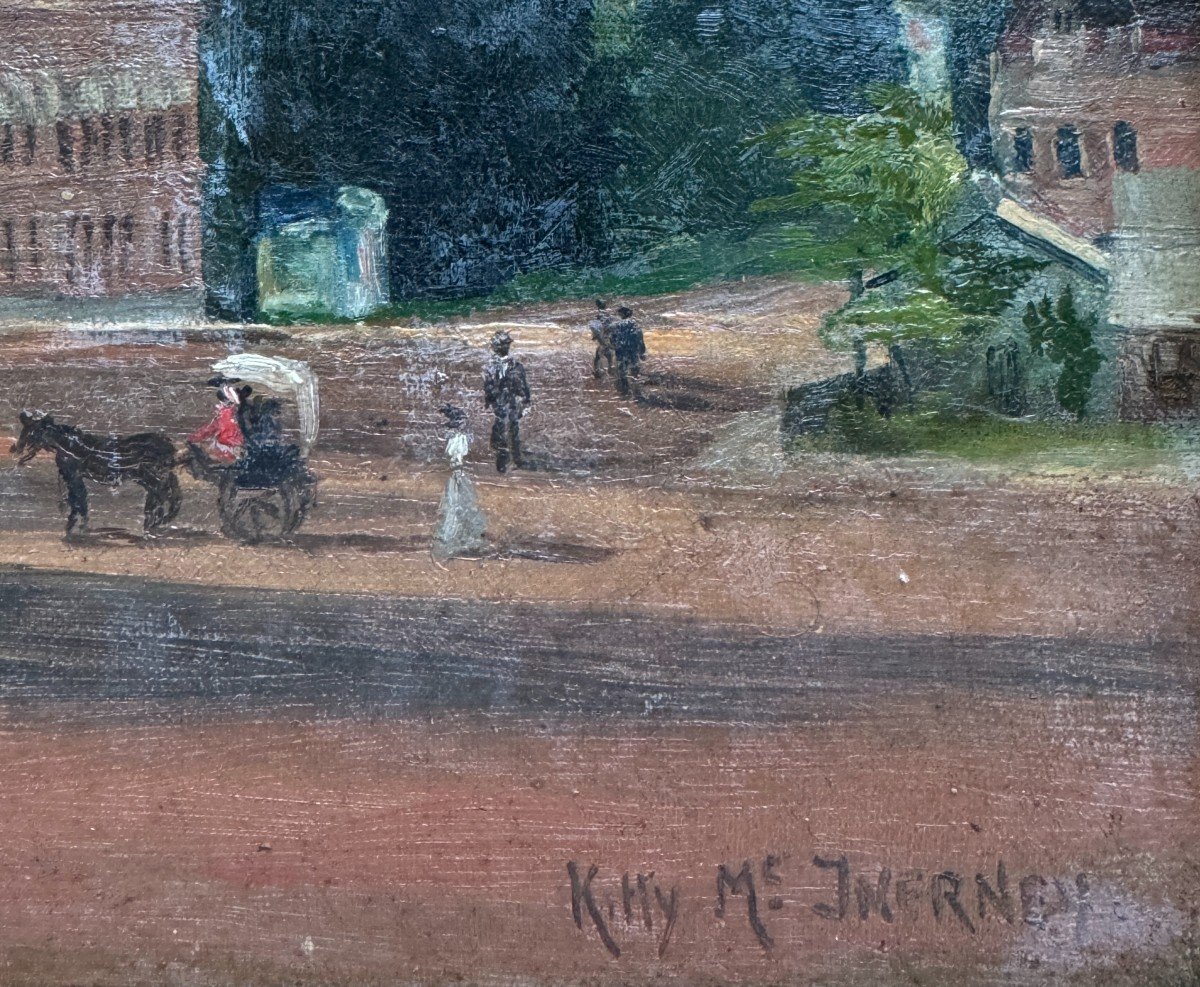 Kitty Mc Inerney (xix-xx) - Ecole Anglaise Du 19ème Siècle - Colonies Anglaises-photo-3