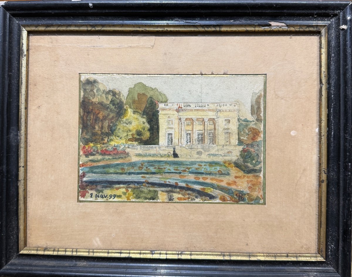 Pierre Roy (1880-1950) - Trianon, Versailles, November 1899