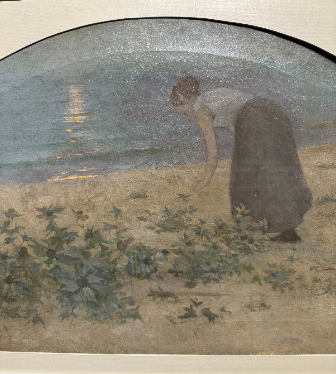 Lucien Hector Monod  (paris, 1867 &ndash; Cannes, 1957) - Projet, Le Ramassage Des Chardons, 1892-photo-4