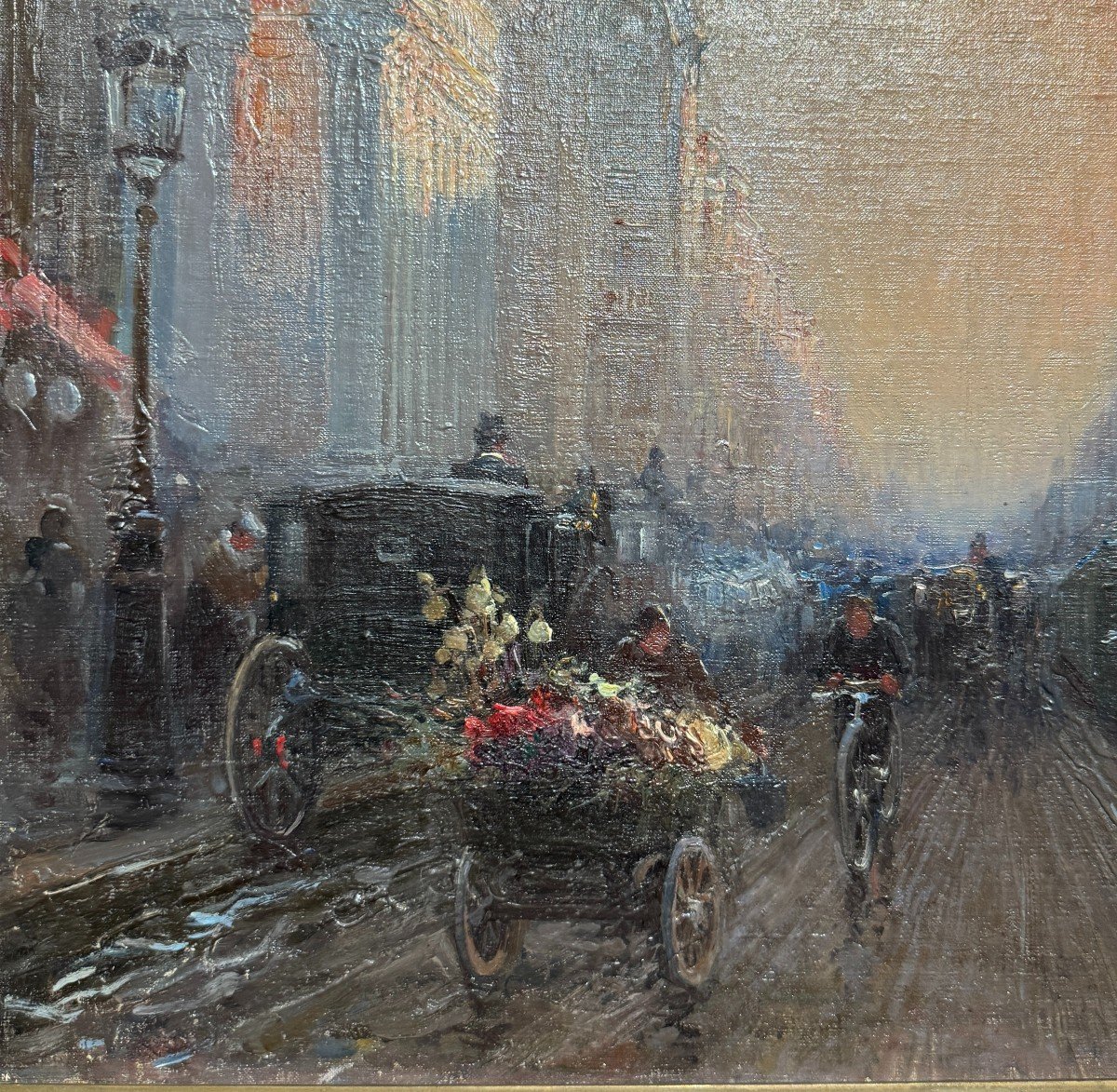Suzanne Adam-laurens Dite Nanny (1861-1915) Paris, Rue Du Quatre Septembre / Place De La Bourse-photo-4