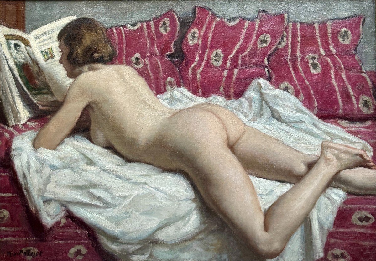 René Xavier Prinet (1861-1946) - Nu Couché, Circa 1925