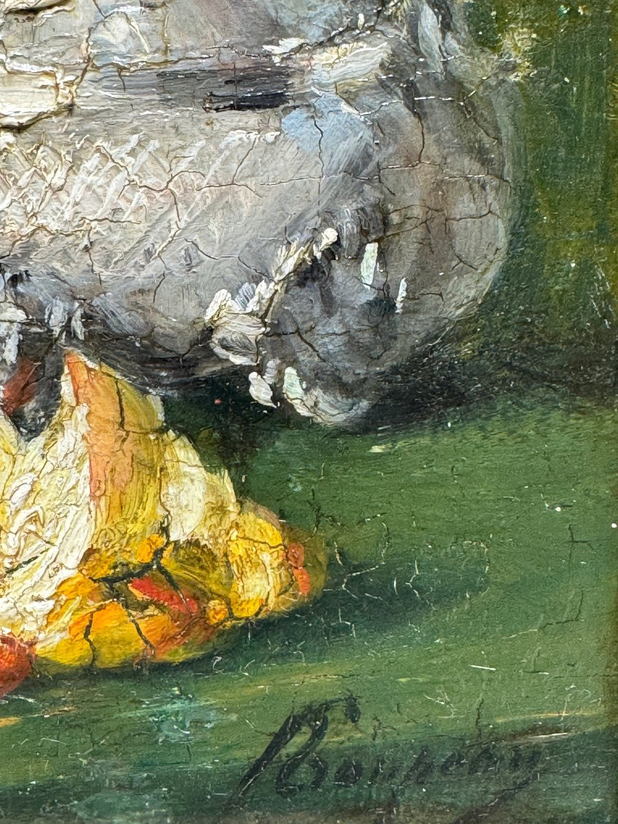 French Impressionist School Of The Late 19th Century - Still Life-photo-3