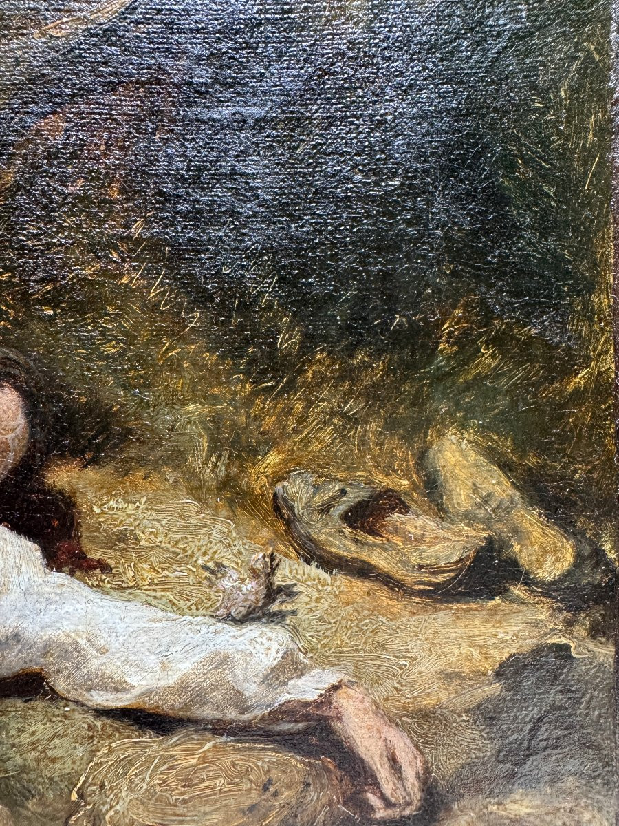 Nicolas-françois-octave Tassaert (1800–1874) - The Bird-finder, Before 1854-photo-4