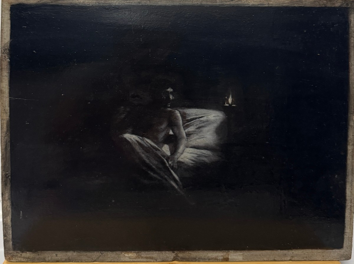 French School Of The Late 19th Century - Apparition #1, Circa 1880)