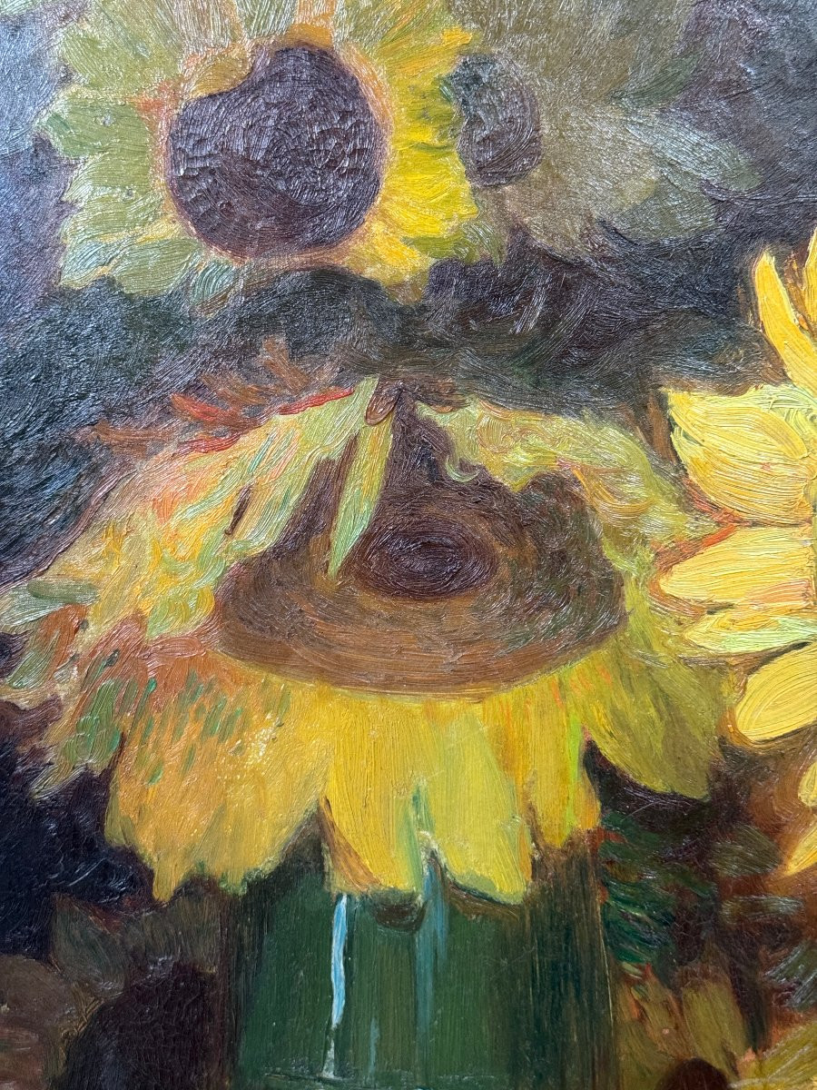 Charles Marie Dulac (1866-1898) - Tournesols, 1898-photo-3