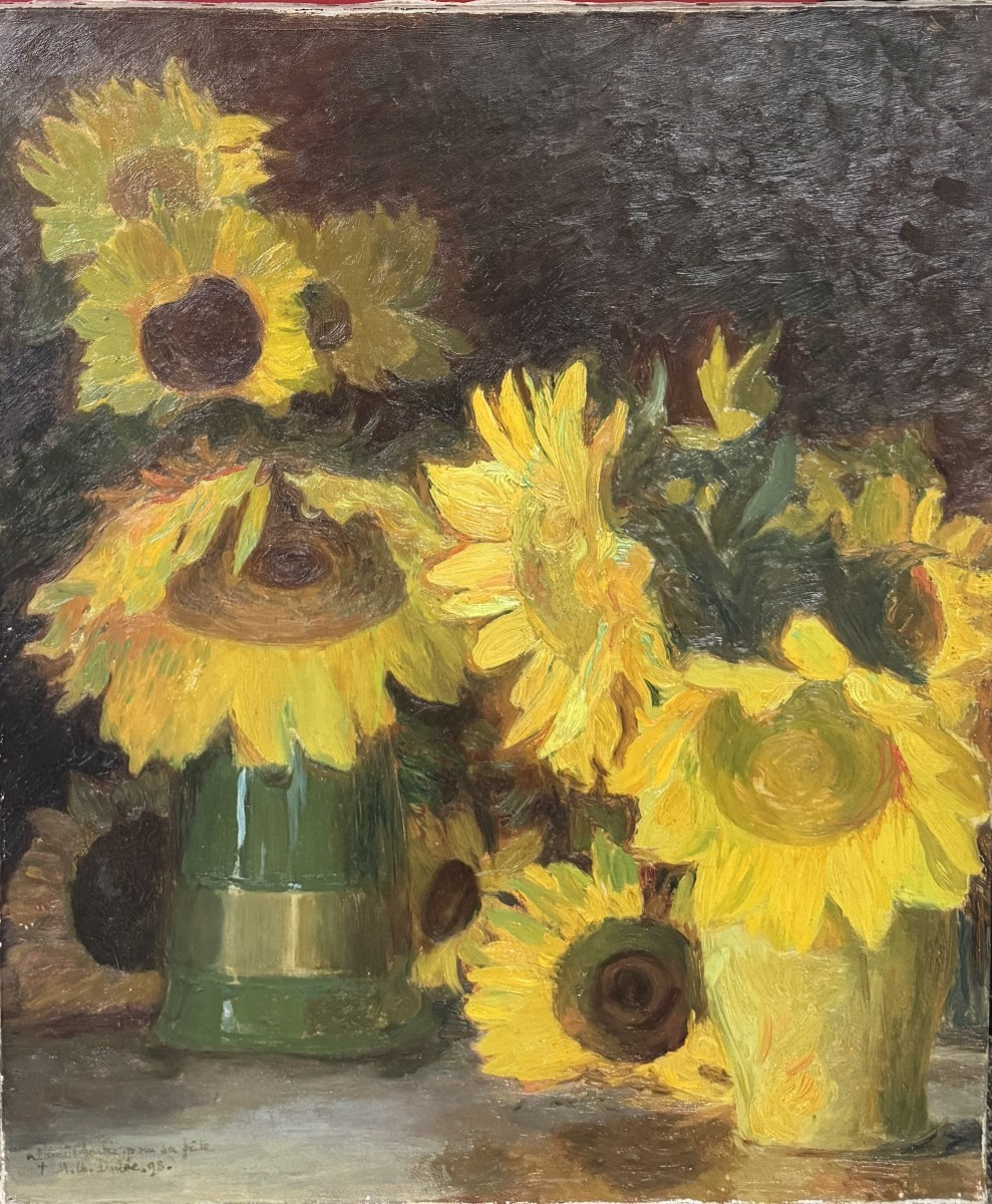 Charles Marie Dulac (1866-1898) - Tournesols, 1898