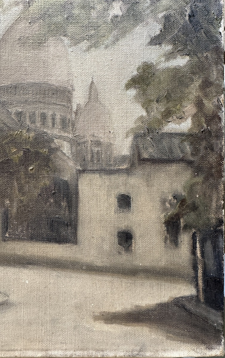 Max Jacob (1876-1944) - Paris, Montmartre, The Sacré Coeur, Circa 1930-photo-4
