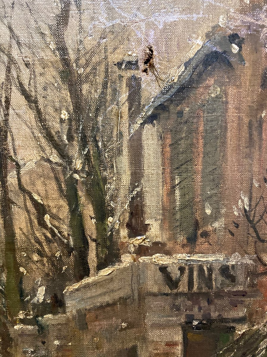 Pierre Louis Léger Vauthier (1845-1916) The Floods Of Paris, 1910-photo-2