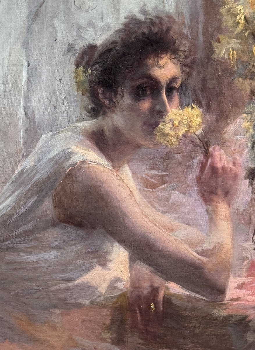Albert Bréauté (1854-1941) - After The Ball, 1894-photo-4