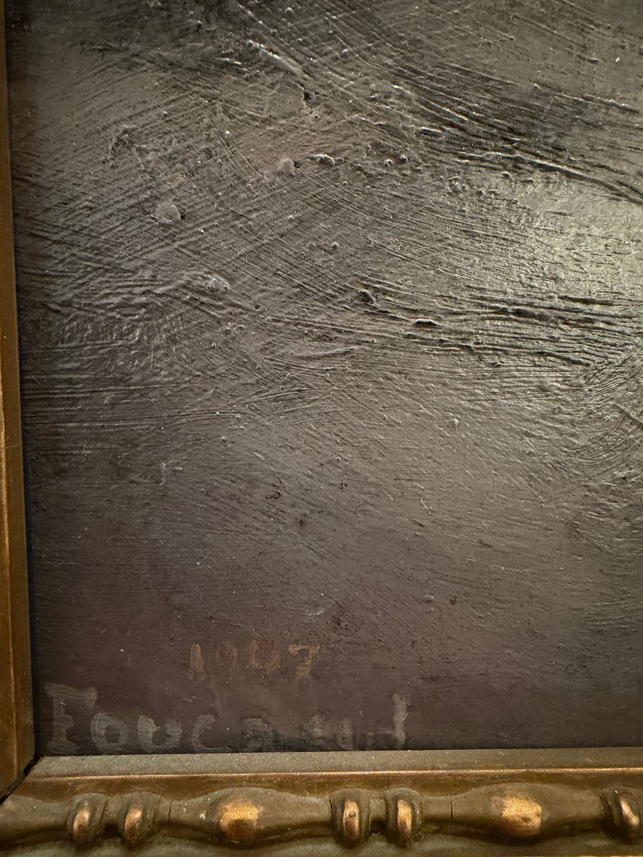 Foucaud (19th-20th Centuries) - The Lights Of Notre Dame De Paris, 1907-photo-2