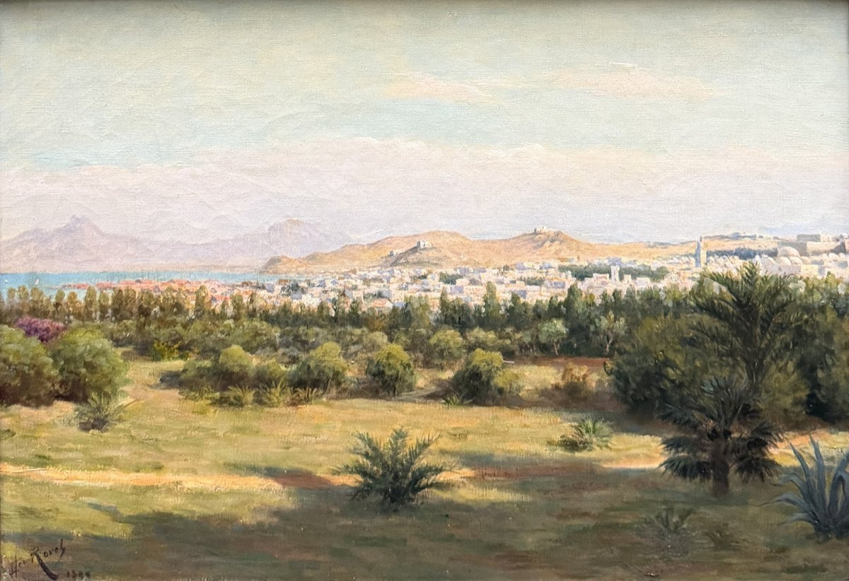 Henri Rovel (1862-1926) - Vue d’Alger, 1899-photo-2