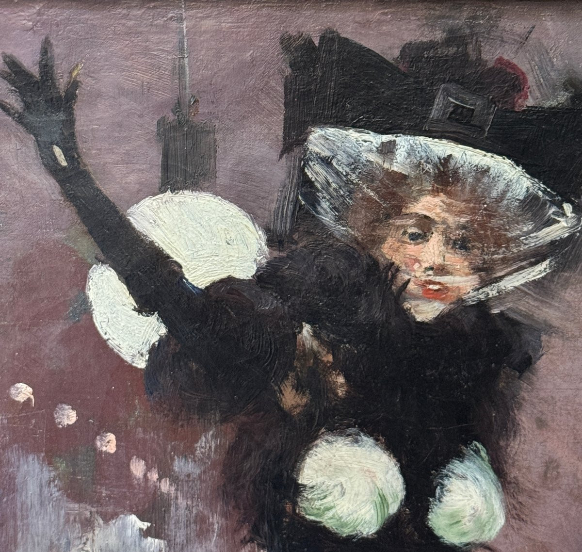 Paul Hay (XIX-XX) - La patineuse, circa 1890-photo-3