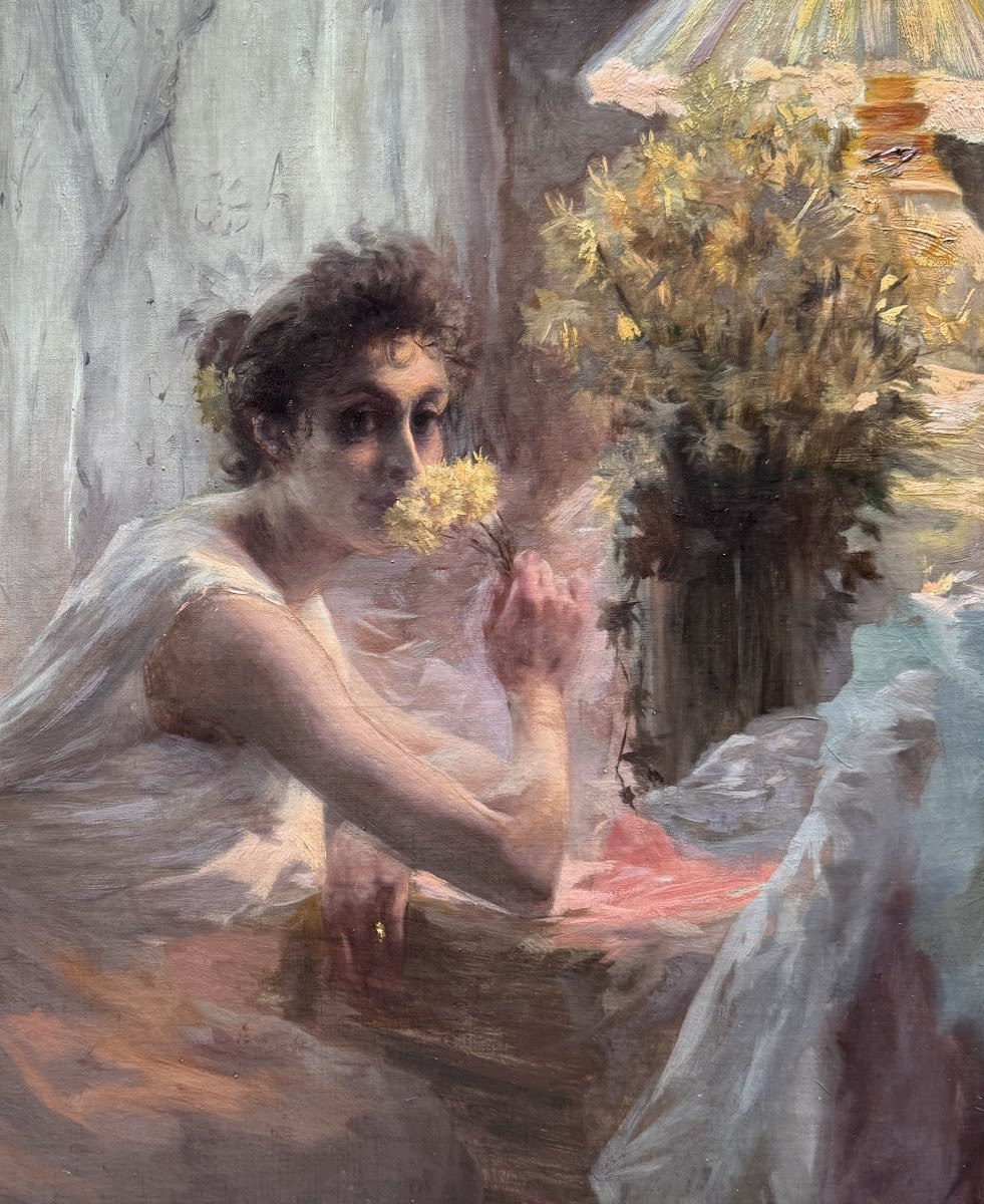 Albert Bréauté (1854-1941) - After The Ball, 1894-photo-4