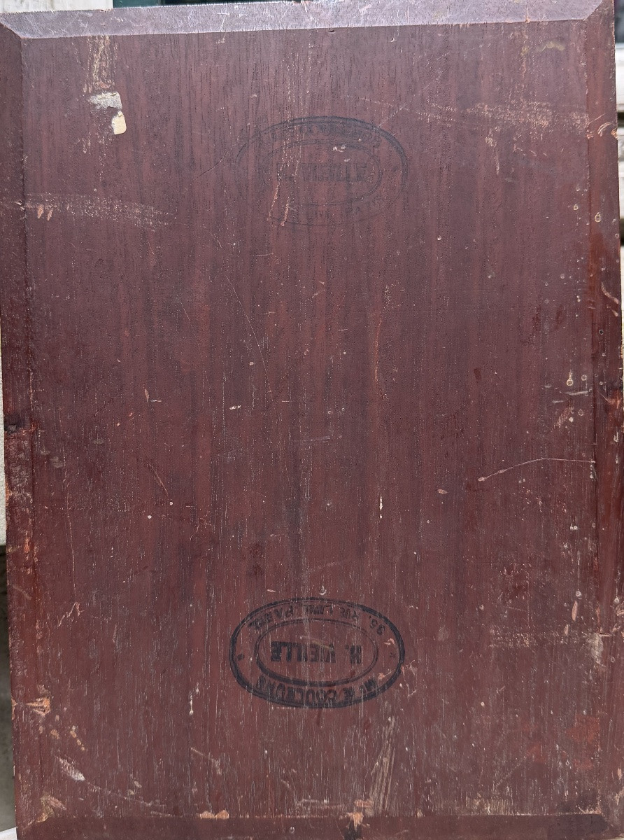 Alfred Stevens (1823-1906) Attributed To - Elegant Woman With Parasol, Circa 1870-photo-4