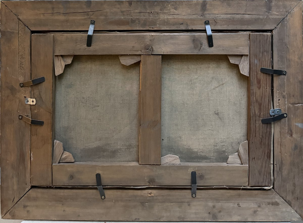 Edouard Victor Durand (active In The 19th Century) - The Flight Of The Crows, Circa 1890-photo-4