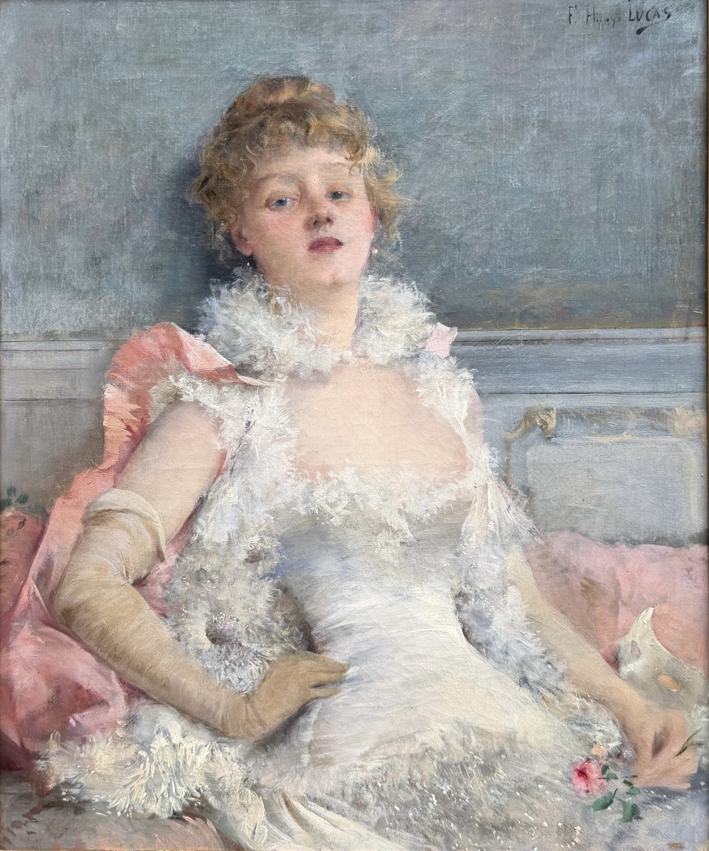  Marie F&eacute;lix Hippolyte-Lucas (1854 &ndash; 1925) Apr&egrave;s le Bal, circa 1890