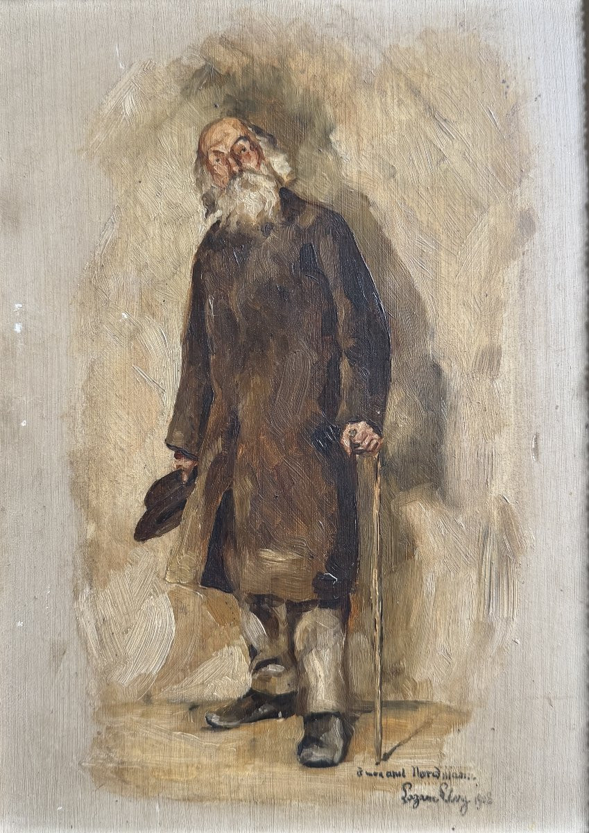 Lazare Levy (1867-1933) - Portrait d'homme, 1908-photo-2