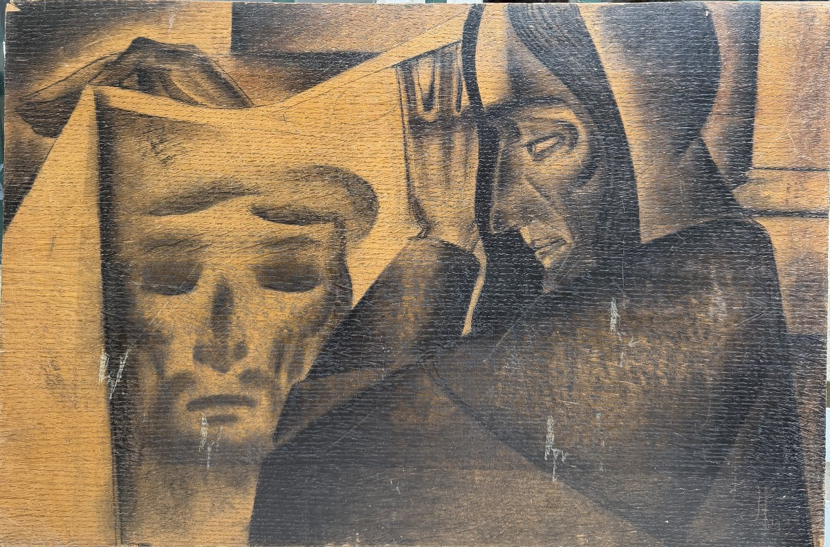 Belgian Symbolist School - Mater Dolorosa, Monogram Jl - 1937