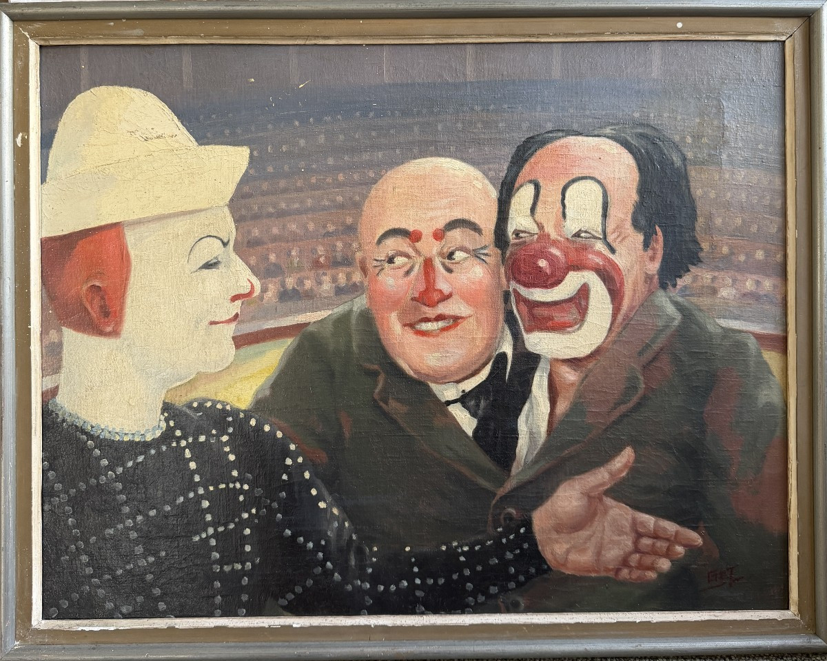 Get (xix-xx) - Clowns, The Fratellini Brothers, Circa 1920
