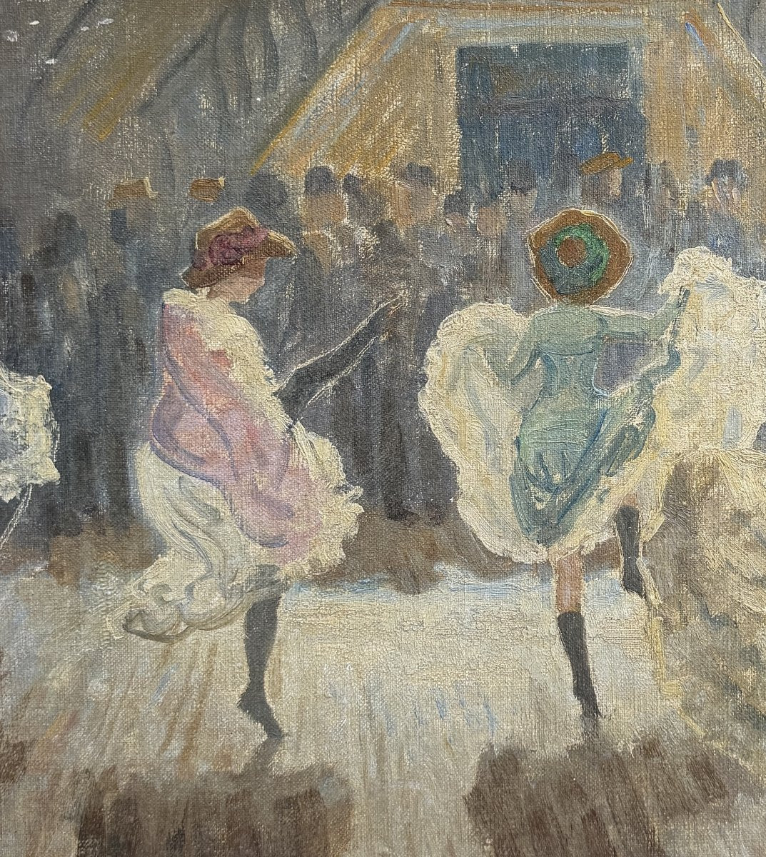 Johannes Wilhjelm (1868-1938) - Le Bal Tabarin, 1909 - Peintre Danois-photo-3