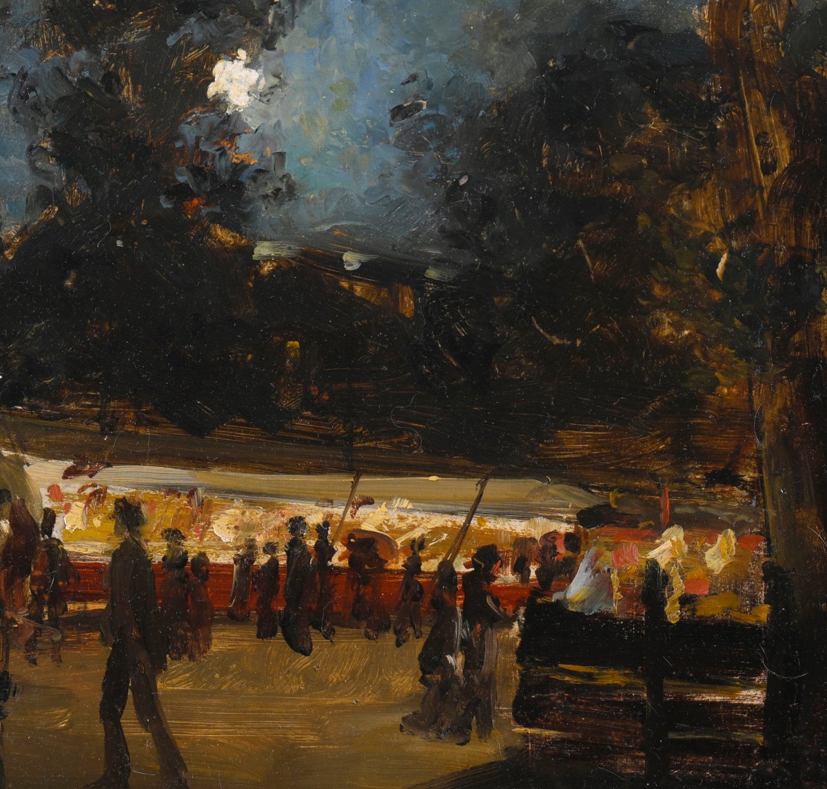 Nils Forsberg (riseberga, Sweden, 1842 - Helsingborg, 1934) Kermesse à Versailles, 1882-photo-4