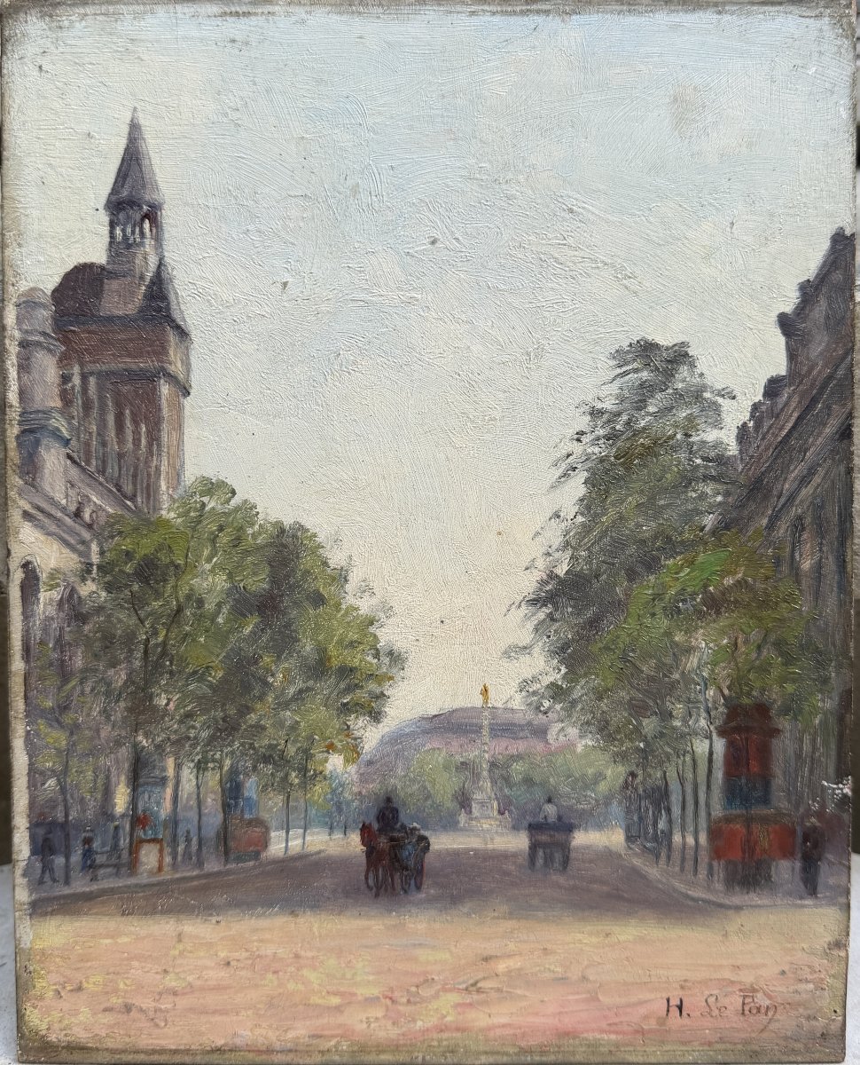 H. Le Pan (19th–20th Centuries) - Paris, Chatelet, Circa 1890