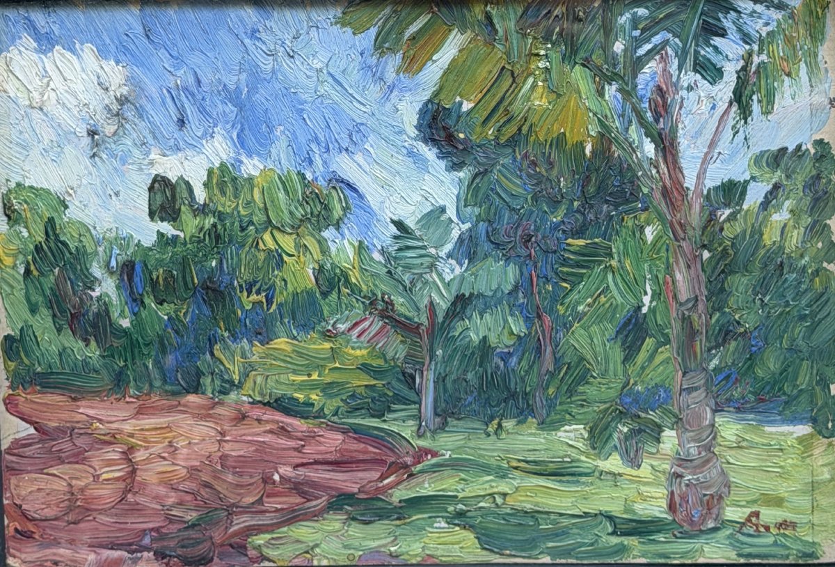 French Expressionist School - Travel Memories From India, Am - Circa 1920