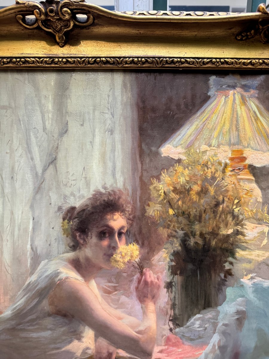 Albert Bréauté (1854–1941) — Painting *after The Ball*, 1894-photo-4