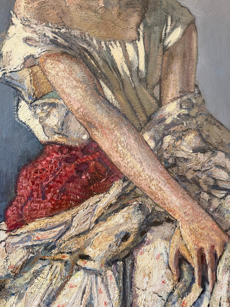 Harry Bloomfield (1883–1941) - Tableau La femme rousse dans l’atelier, vers 1907-photo-2