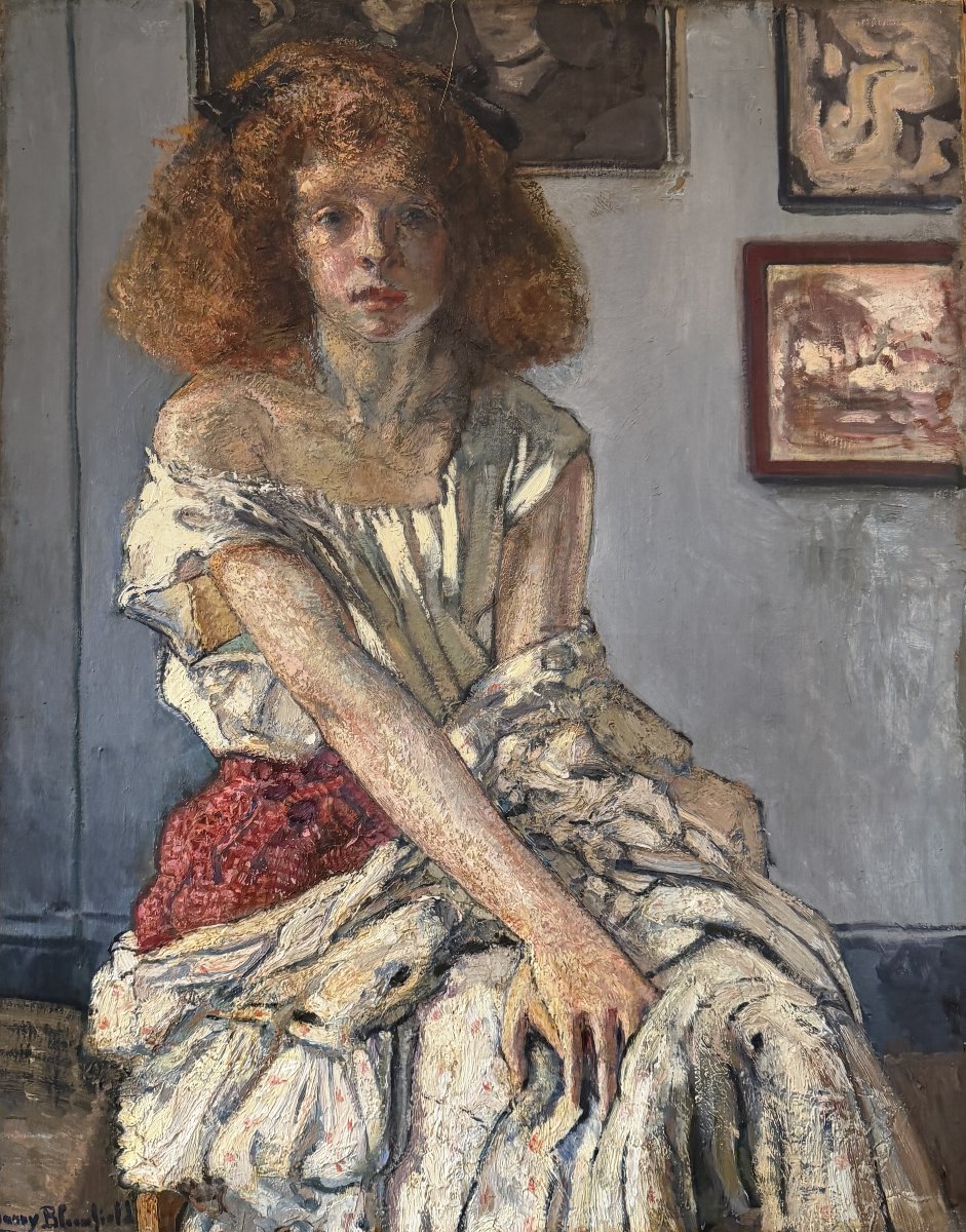 Harry Bloomfield (1883–1941) - Tableau La femme rousse dans l’atelier, vers 1907