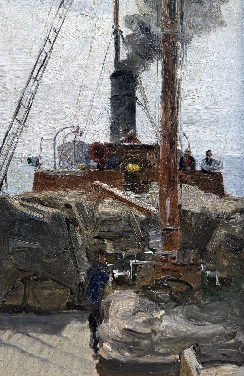 Siebe Johannes Ten Cate (1858–1908) On The Steamboat, Circa 1880-photo-3