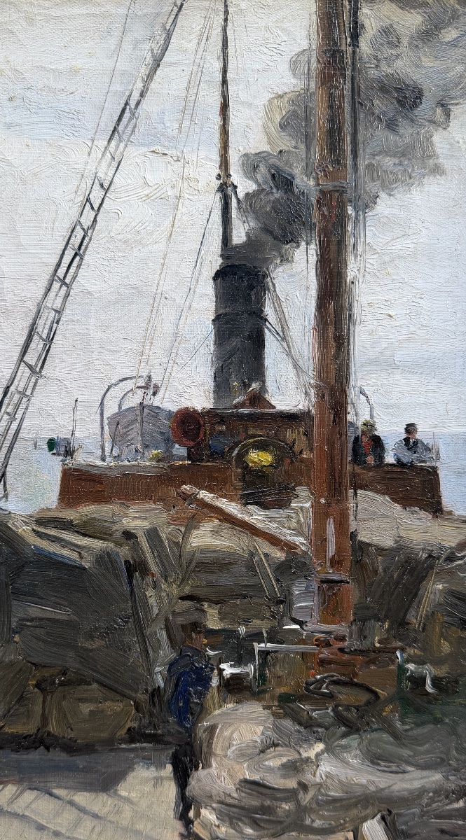 Siebe Johannes Ten Cate (1858–1908) On The Steamboat, Circa 1880-photo-4