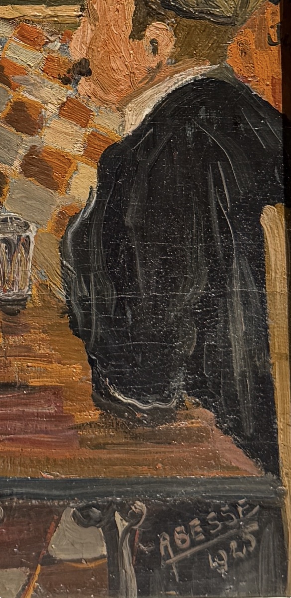 Raymond Besse (1899-1969) Paris, bistro à montmartre, 1925-photo-1