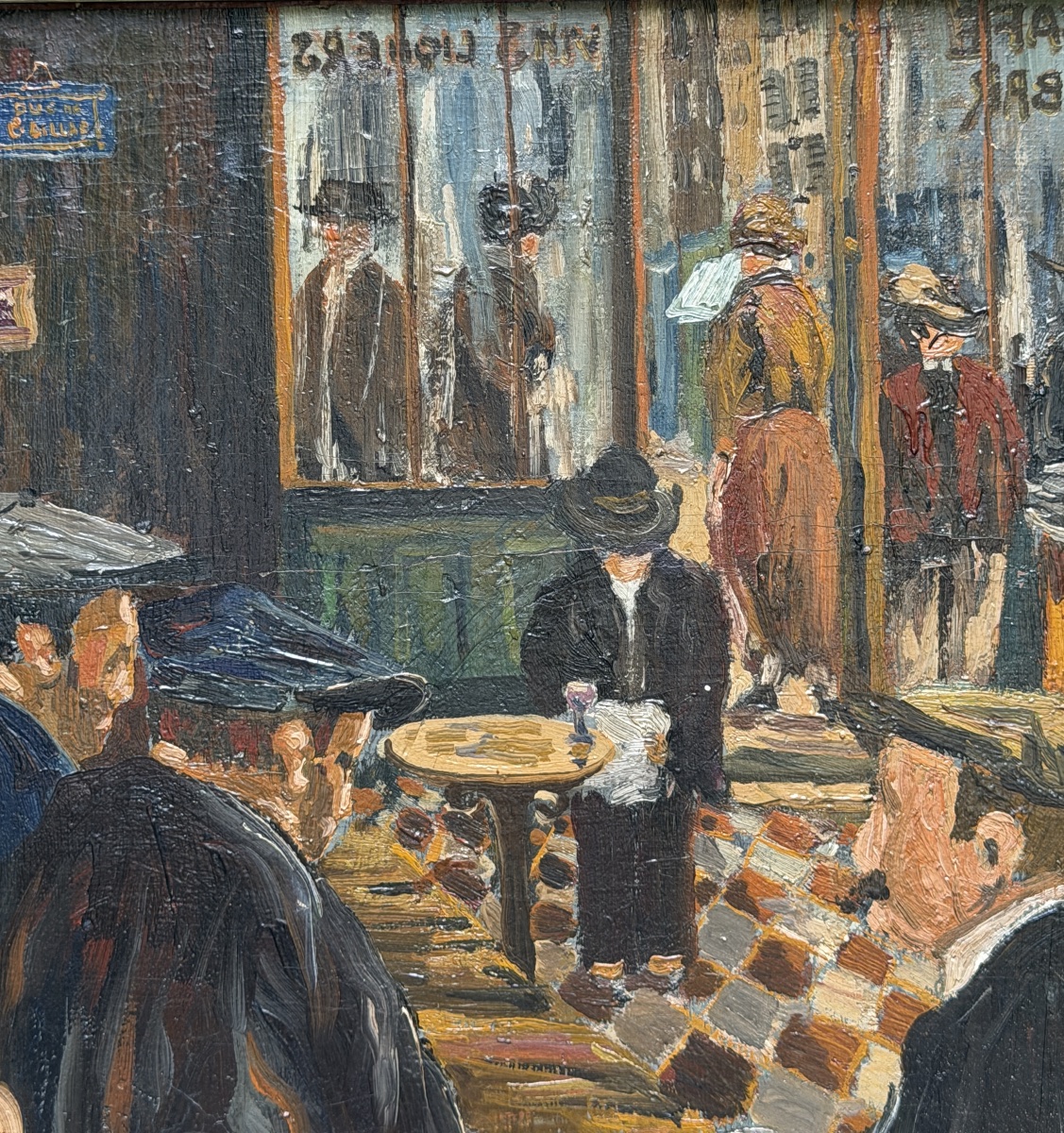 Raymond Besse (1899-1969) Paris, bistro à montmartre, 1925-photo-4