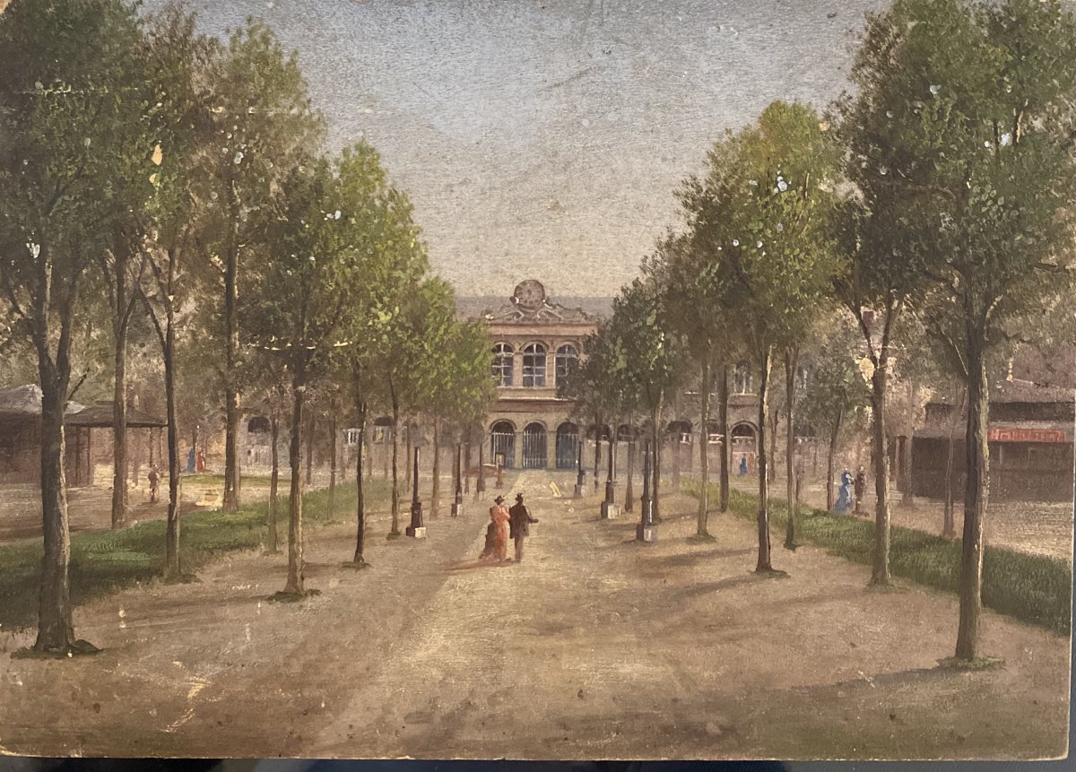 Attribué à Hubert Sattler (1817-1904) - Vichy, Etablissement Thermal